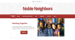 Desktop Screenshot of nobleneighbors.com