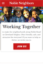 Mobile Screenshot of nobleneighbors.com
